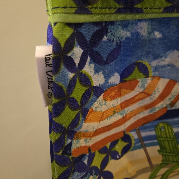 Paul Brent Vibrant Beach Scene Shoulder Bag Crossbody Summer Woman's - Picture 8 of 12